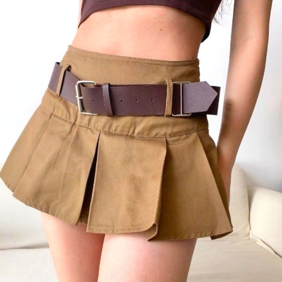 Pellucid Y2k corduroy mini skirt - Picture 3 of 3